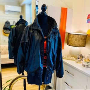 Vintage 80’s Adidas Trefoil Zip Front Windbreaker